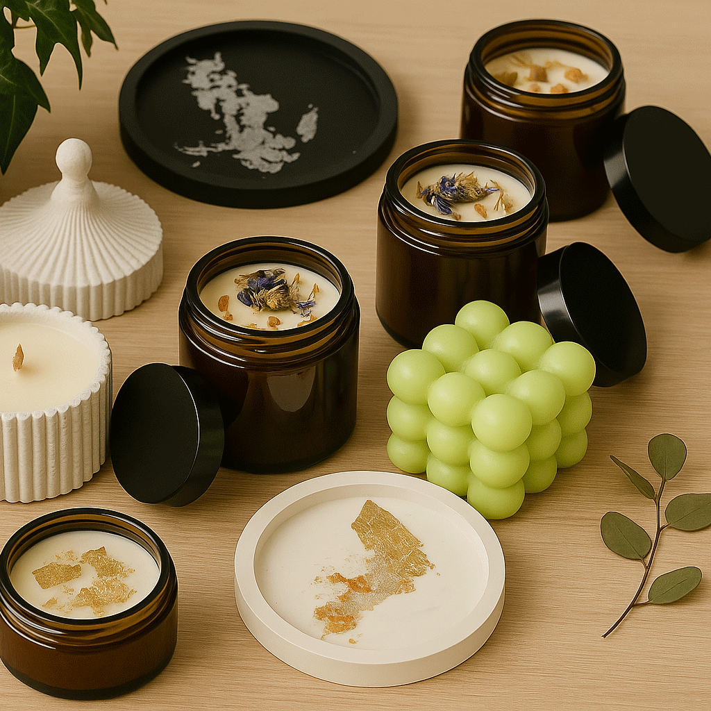 Zdjęcie produktów wykonanych na warsztatach